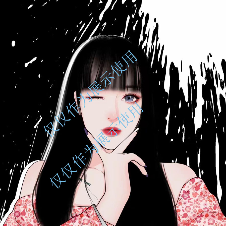 白墨(写实类)：私人订制绘画漫画图片送同学朋友情侣家人最好节日礼物