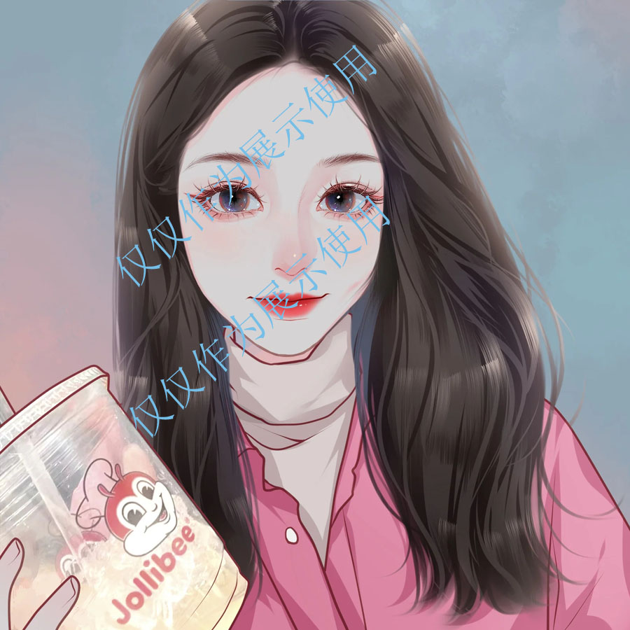 冰露(写实类)：私人订制绘画漫画图片送同学朋友情侣家人最好节日礼物